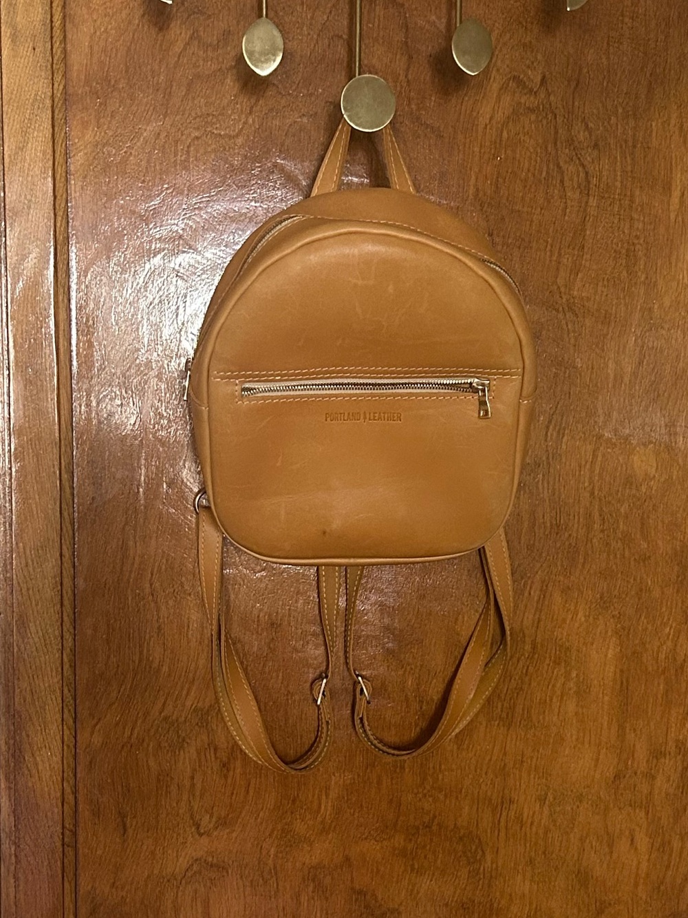 Portland Leather Mini Backpack